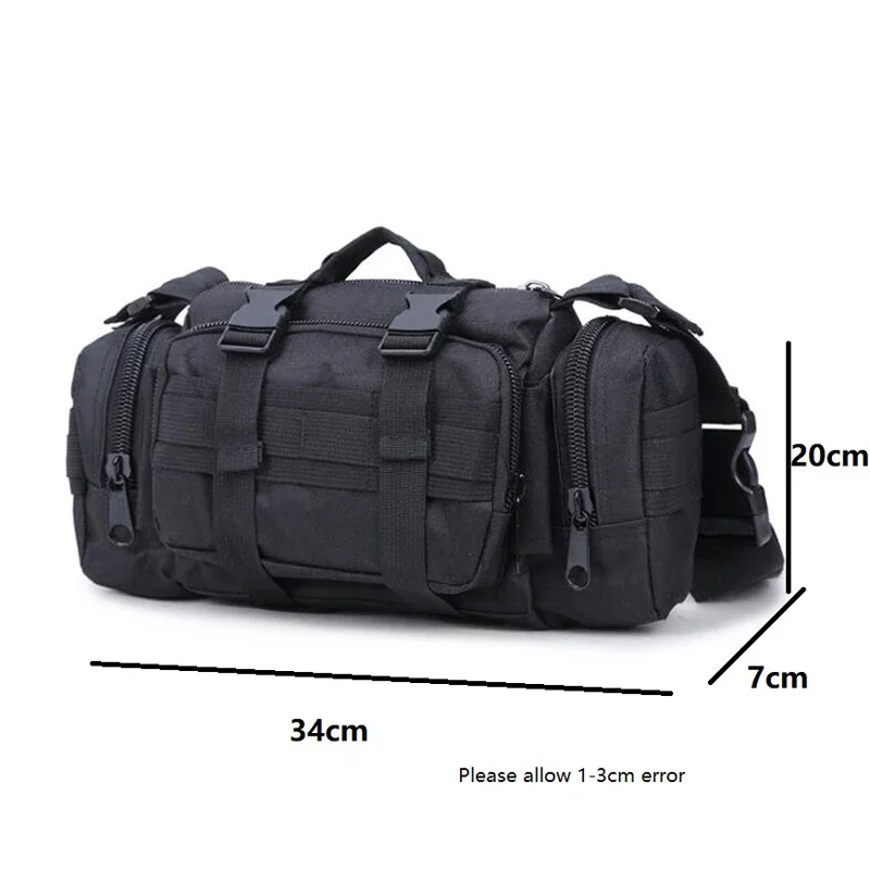 High Quality Outdoor Hiking Tactical Backpack Waist Pack Waist Bag Mochilas Molle Camping Hiking Pouch 3P Chest Bag