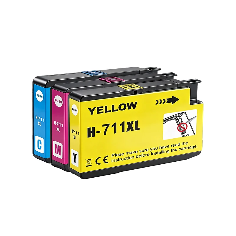 711XL Ink Cartridge Replacement Pigment Ink For HP711 XL 711 Compatible DesignJet T520 T120 T530 T130 Inkjet Printer view 6