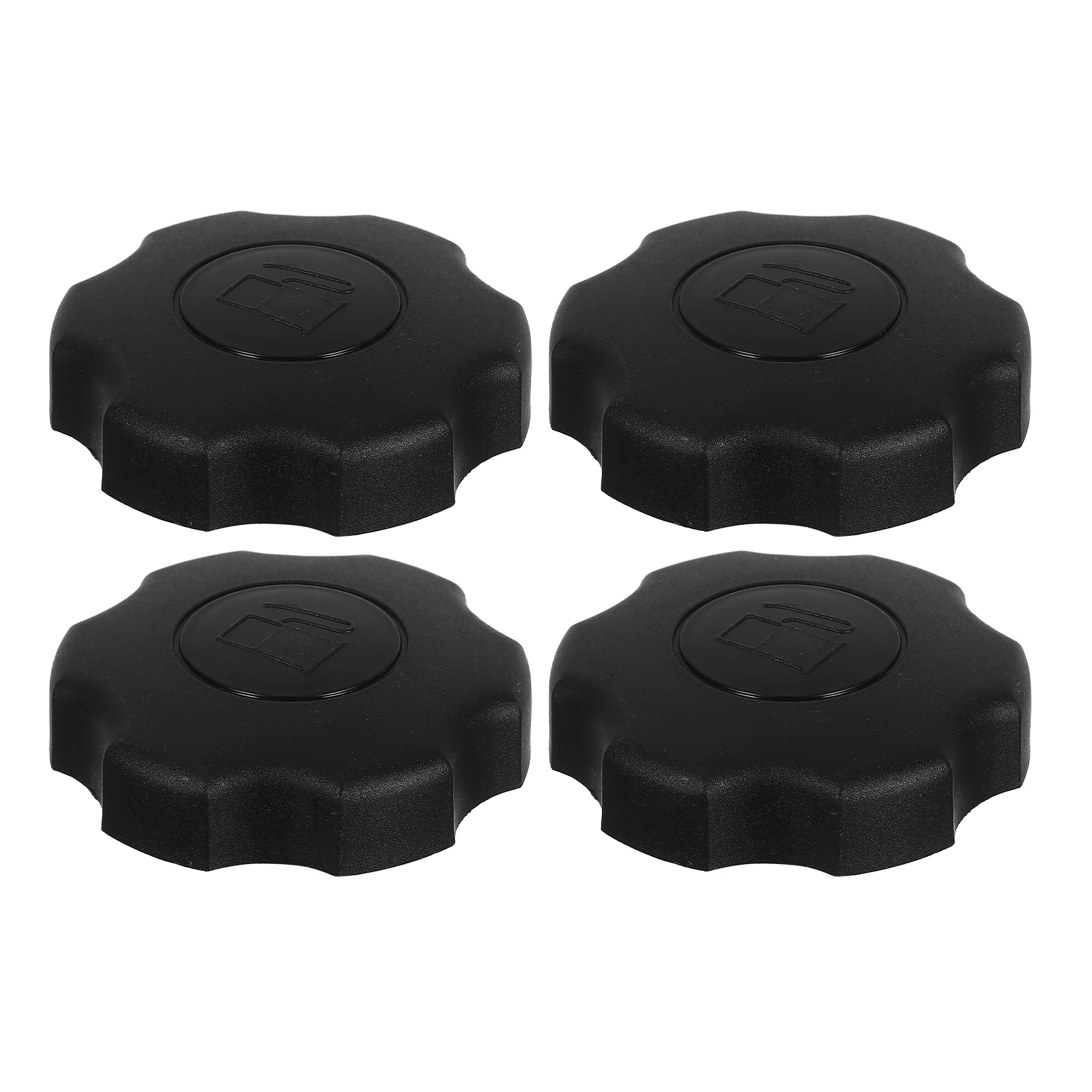 

4pcs Oil Tank Cover Micro Tiller Gas Cap Replacement Petrol Cap Generator Metal Fuel Purity Protection Long Lasting