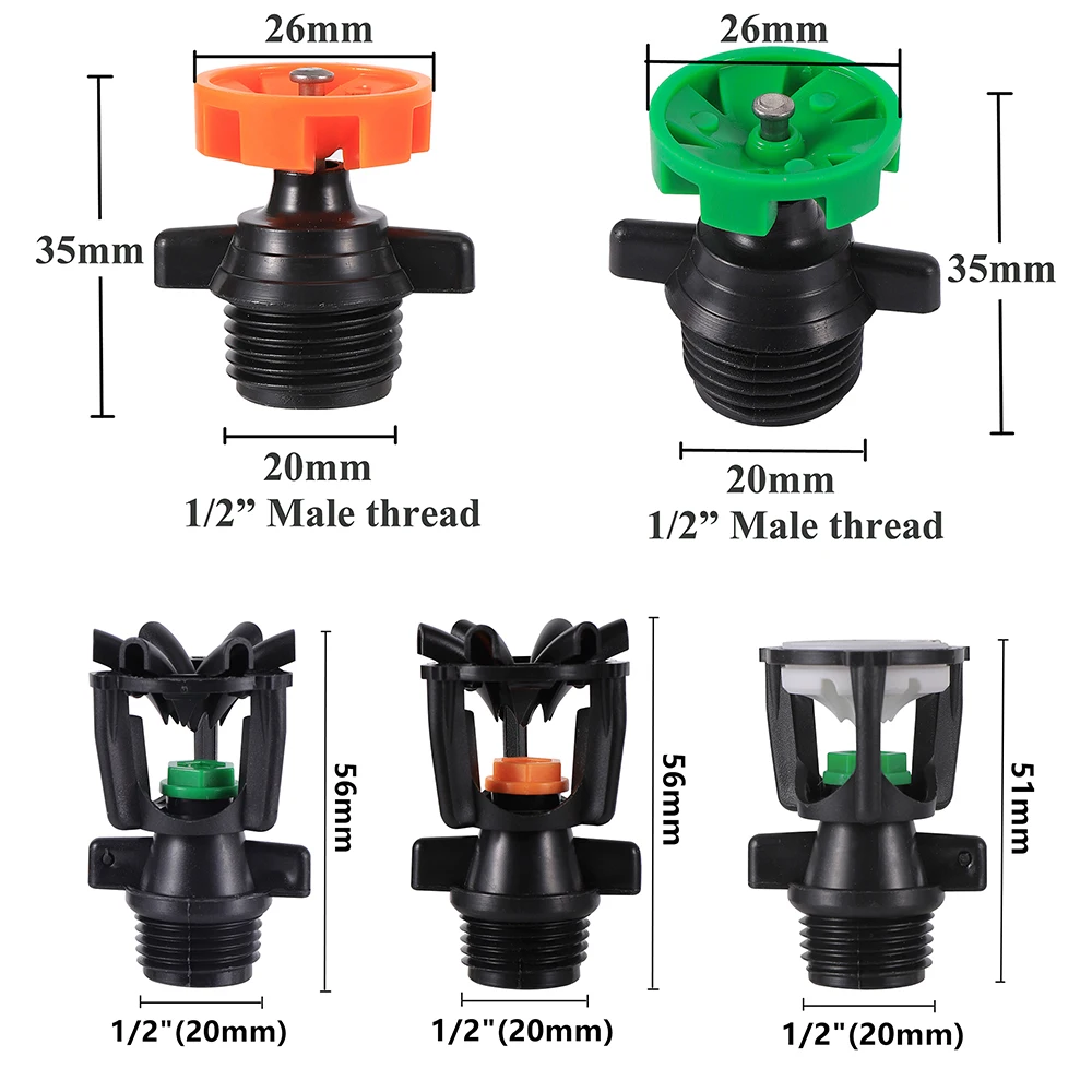 Farm Irrigation Sprinkler 1/2\