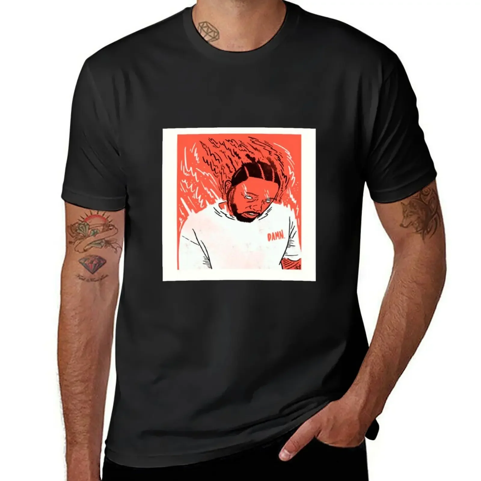 

Kendrick Lamar T-Shirt anime t shirts vintage anime shirt vintage graphic tee sports fans fruit of the loom mens t shirts