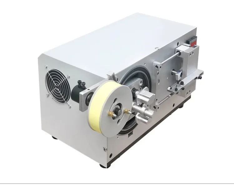 Fully Automatic Glue Coating Machine Transformer Motor Coil Winding Tape Machine Data Cable Charger Head Sticker Coating Machine