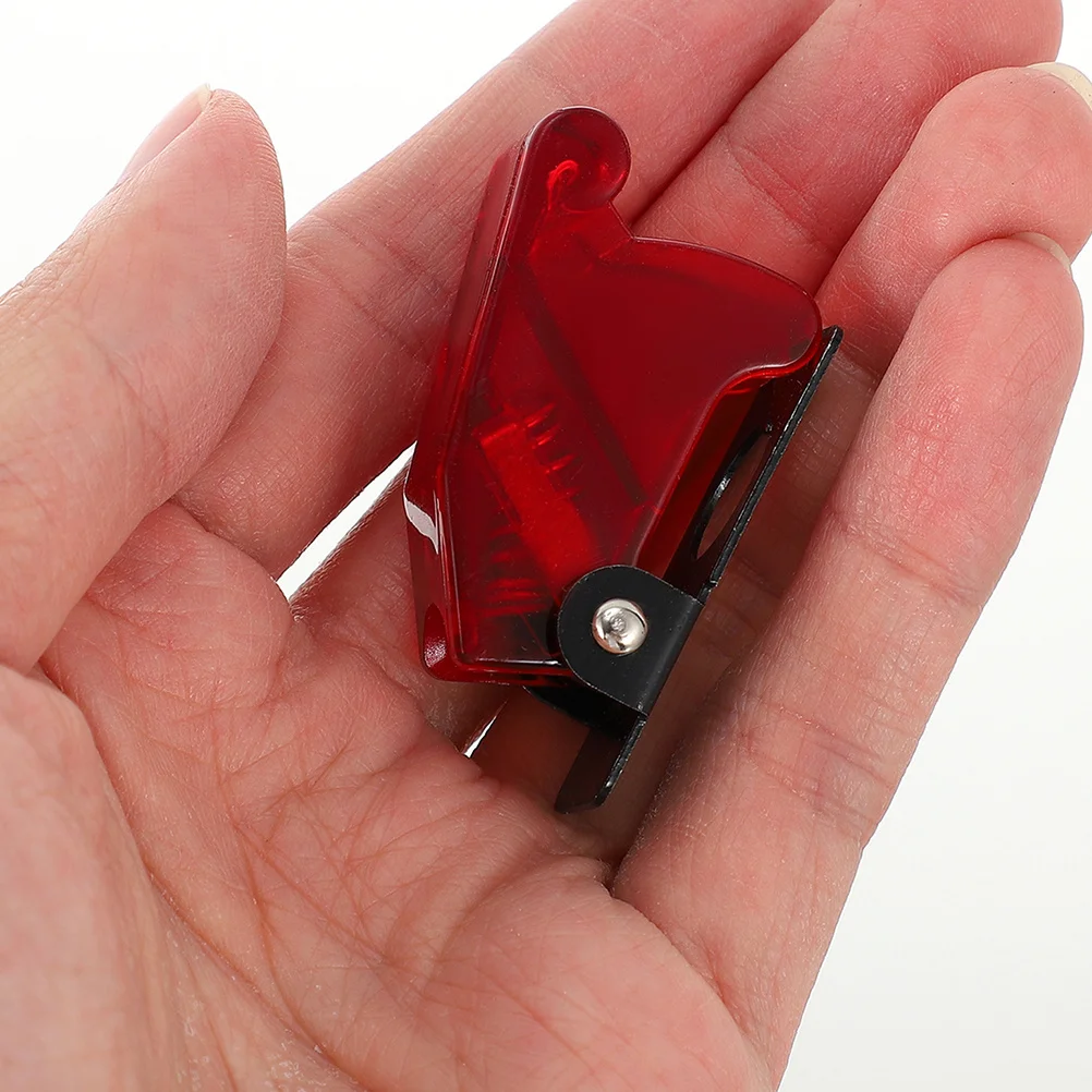 

4Pcs Toggle Switch Safety Covers Anti-Touch Protection Guard Widely Used in Homes Offices Hotels Hospitals Safety Covers