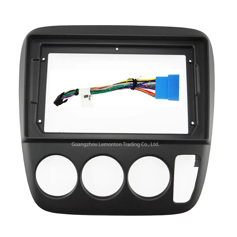 9-inch 2din Car Radio Dashboard For HONDA CRV 1998 Stereo Panel, For Teyes Car Panel With Dual Din CD DVD Frame