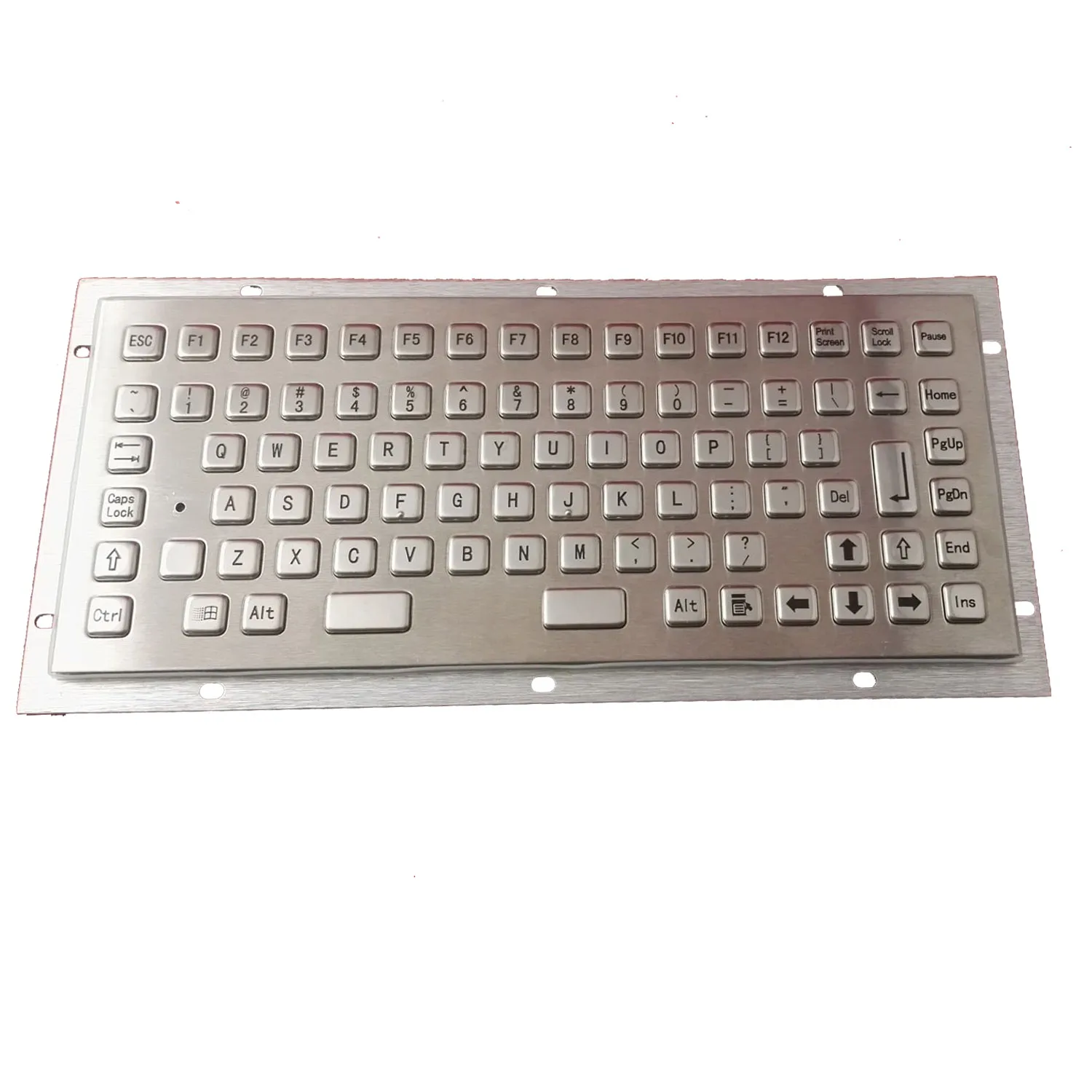 

Metal Matrix Serial outdoor Keypad membrane Tactile access Control steel with backlit panel with trackball mouse