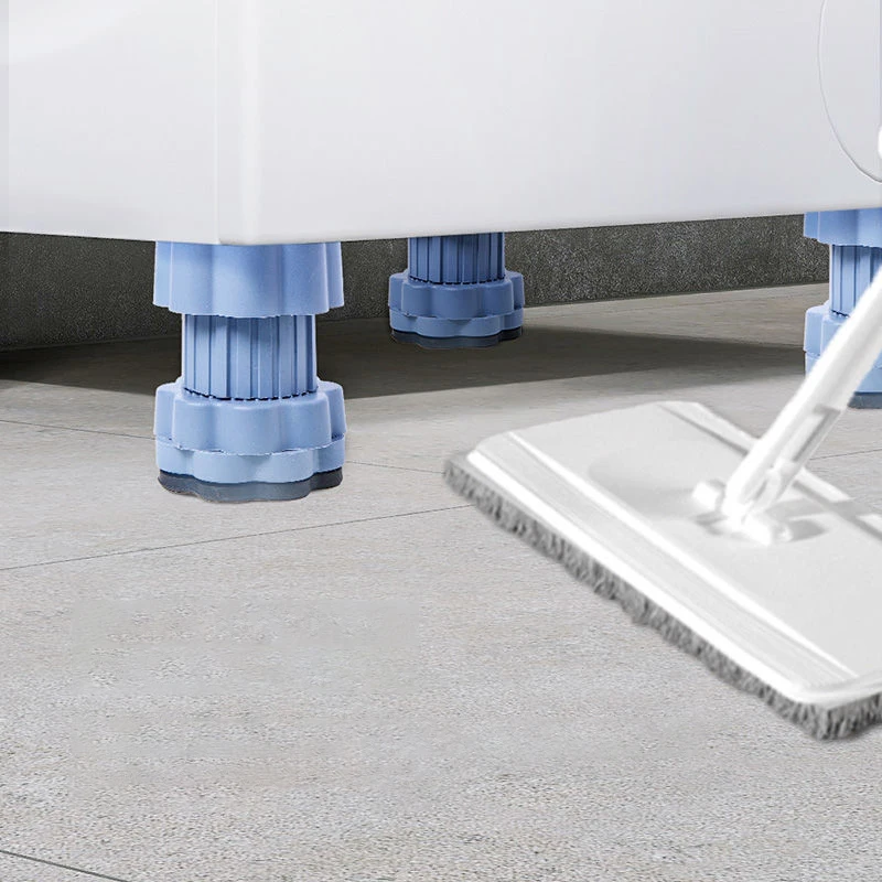 New Universal Adjustable Height Washing Machine Foot Pads Anti Vibration Refrigerator Base Fixed Non-Slip Pad Support Stands
