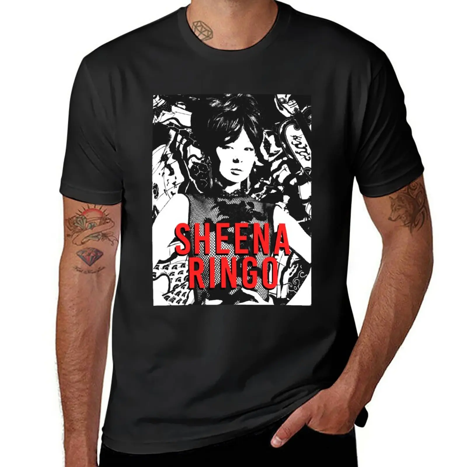 

New Sheena Ringo T-Shirt korean fashion cute tops mens white t shirts