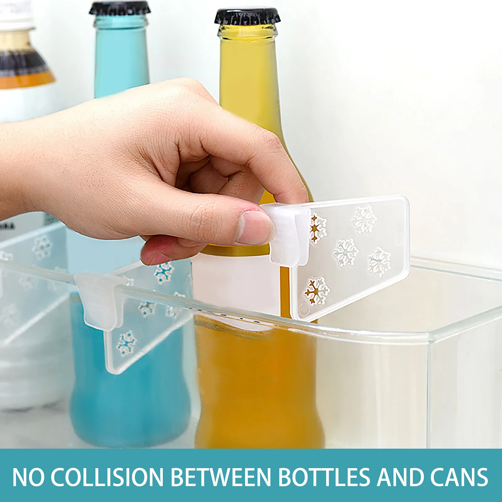 

Перегородка для хранения в холодильнике, выдвижная пластиковая перегородка для хранения, кухонный холодильник, бутылка для приправ, разделенный органайзер, полка