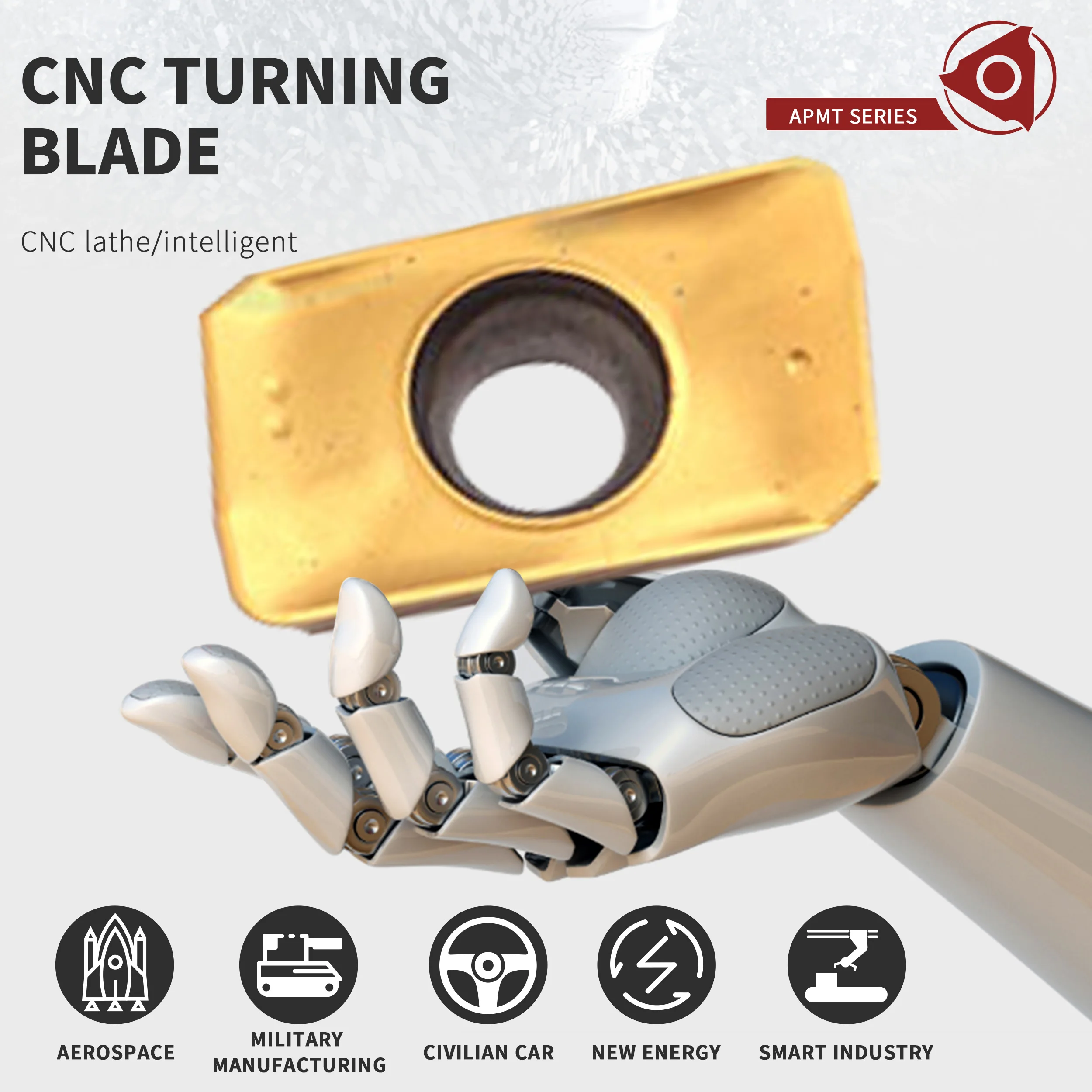 APMT1135PDER-XM LF6028 APMT CNC Lathe Milling Machining Turning Tools Carbide insert Universal Model Sturdy Blade Wear-resistant