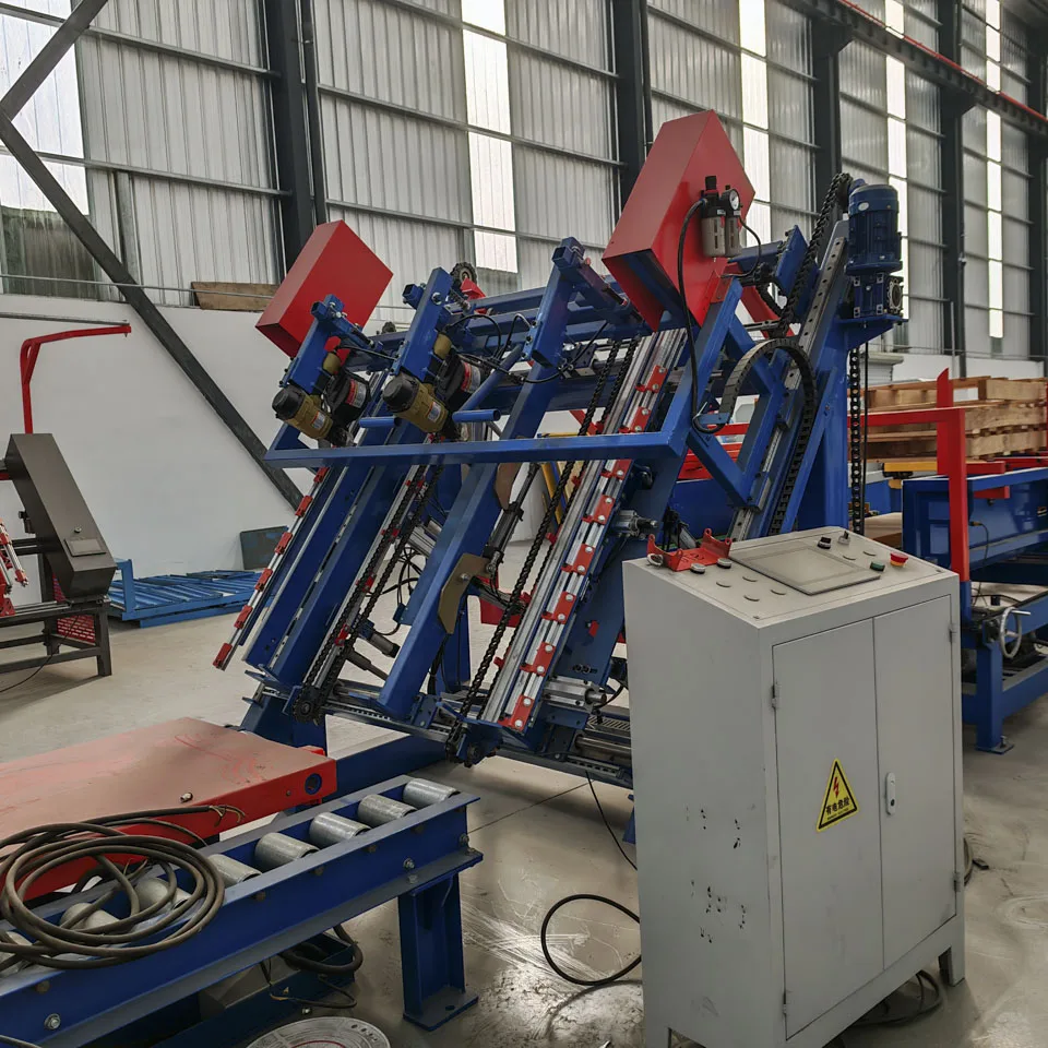 BM-1300 Semi-Automatic Engine-Powered American Pallet Nailing Machine High 600-1300mm Wooden Pallet Size 5kW Motor 3/4P Nail