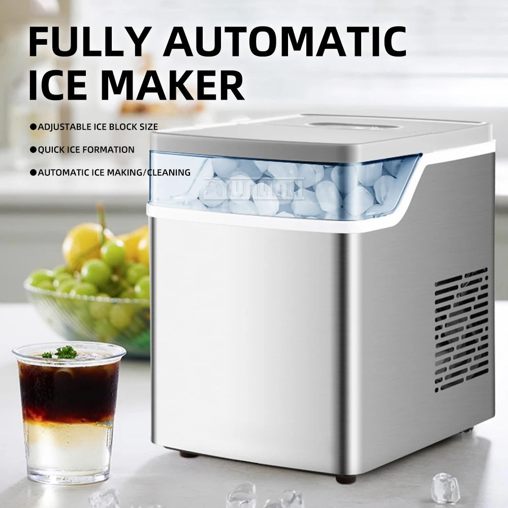 Large Diameter Ice-making Machine Portable Ice Maker Ice Cube Küchenmachine