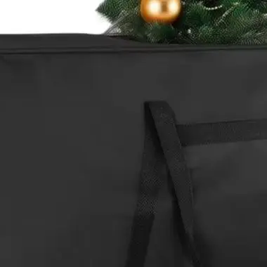 Artificial Christmas Tree Storage Bag 50x20x16 in Large Capacity Holiday Decoration Organizer with Built in Handles