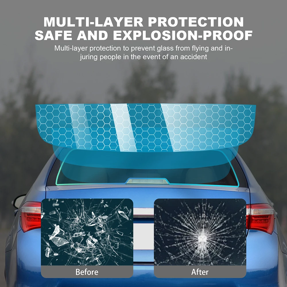 Teinte de protection solaire UV de voiture pour Toyota Camry, 2018, 2019, 2020, 2021, 2022, 2023, 2024, vitre latérale avant arrière, film de protection de la vie privée