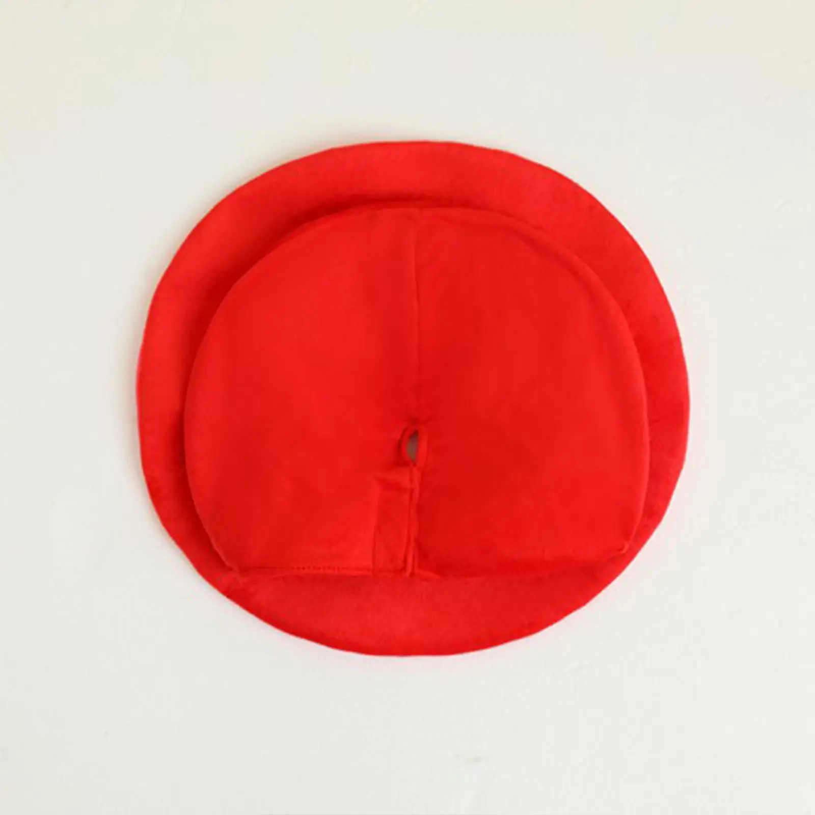 Grillige zendspoel rood spinnewiel pluche hoed comfortabele zachte carnaval kostuum hoed voor feestfotografie rekwisieten