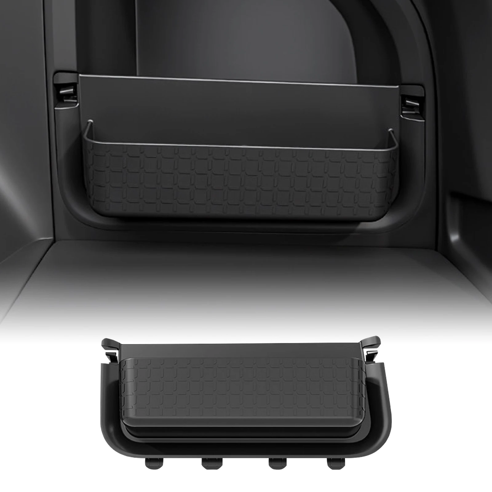 For Toyota RAV4 19-2027 Trunk Right Side Partition ABS Rear Cargo Storage Separator Interior Space Sorting Organizer Car Accs