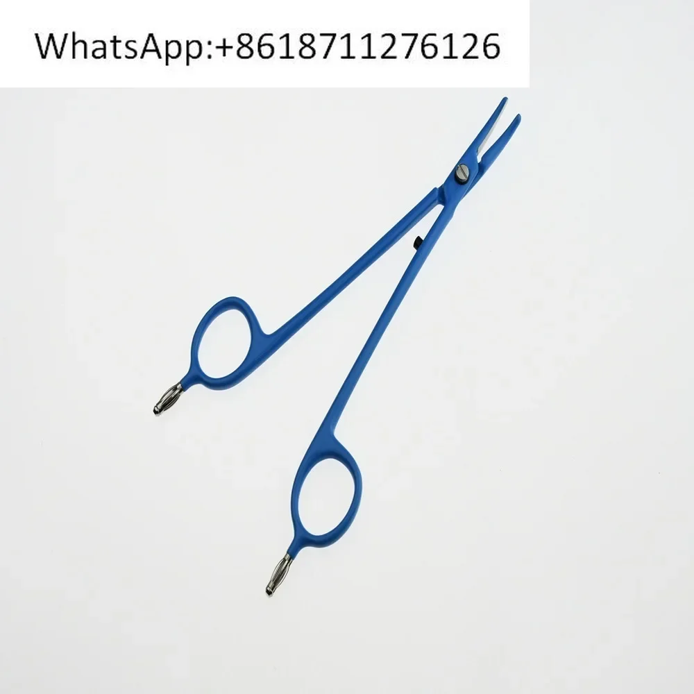 

Electrocoagulation shear blue nylon coated black non-stick