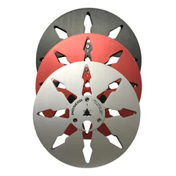 For Pioneer New Analog Audio 7 Inch Opener Empty Reel Aluminum Alloy Recording Tape Replacement 8 Hole Metal Reel Tape Recorders