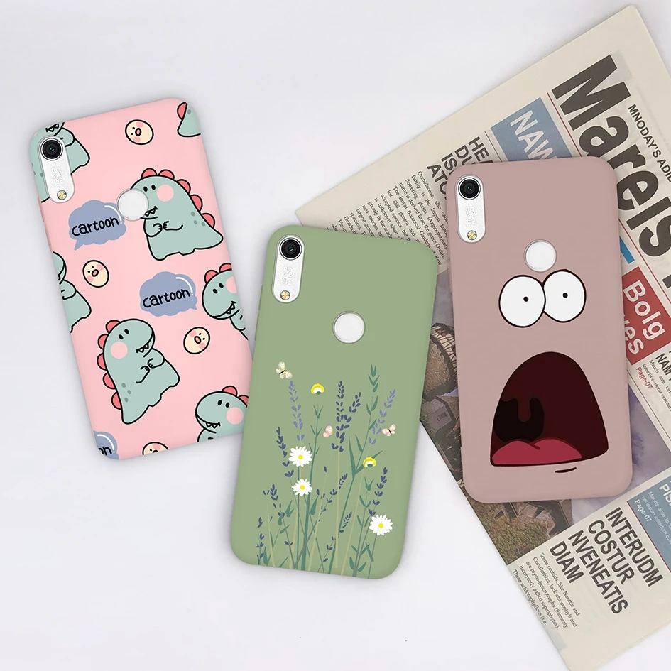 For Huawei Y6s Y6 Pro 2019 Phone Case Cover Fashion Heart Avocado Matte Mobile Silicone Soft TPU For Huawei Y6 Prime Funda Coque