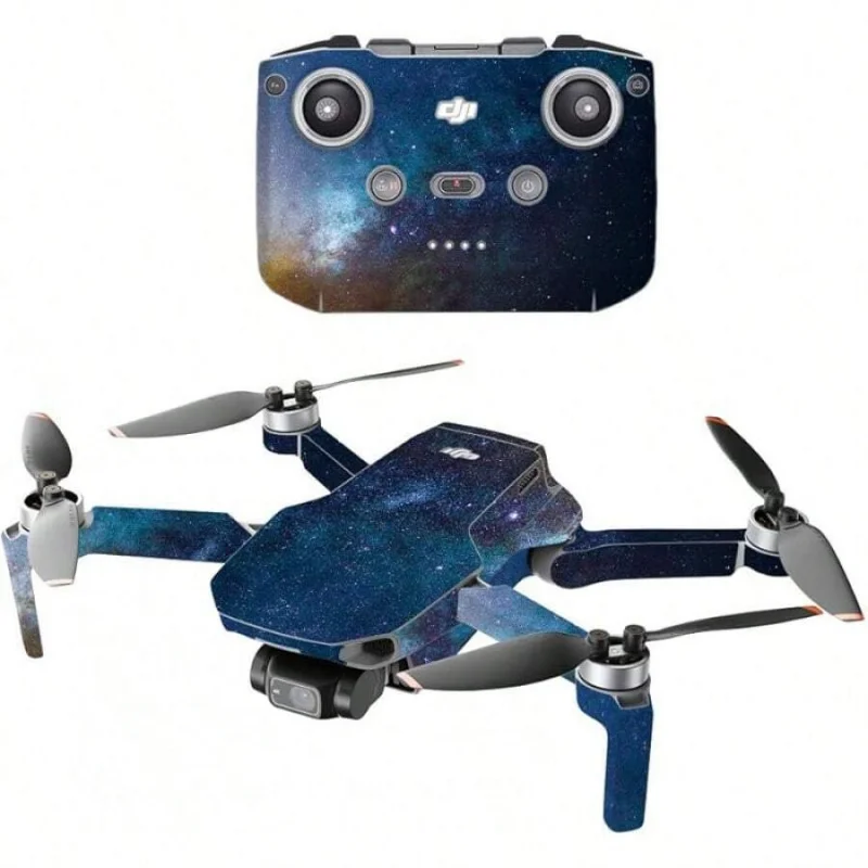 MightySkins Compatible With DJI Mini 2 Portable Drone - Astro Sky | Protective, Durable, And Unique Vinyl Decal Wrap Cover |