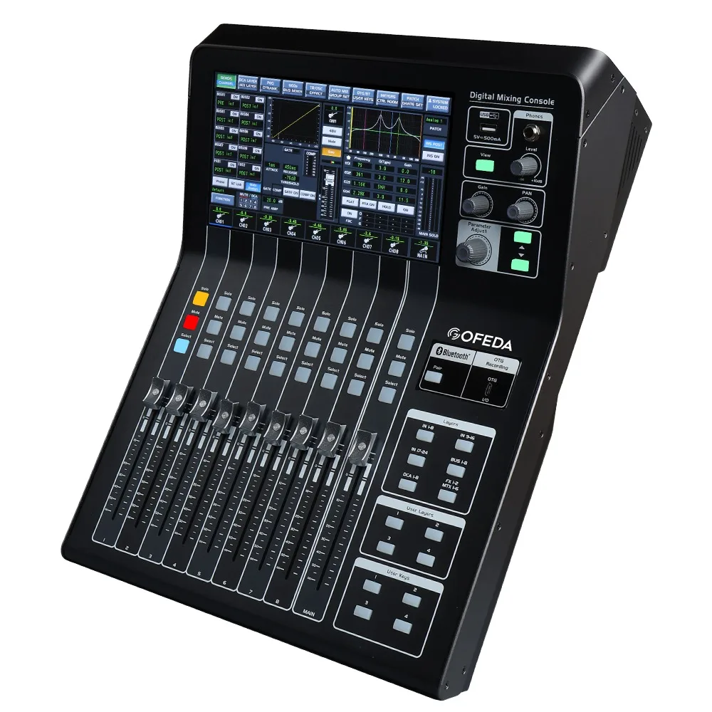 New Design Product DM16 Professional DJ Controller & Digital Audio Mixer with Beat Effect DJ Controller, Audio Mixer, FX Control