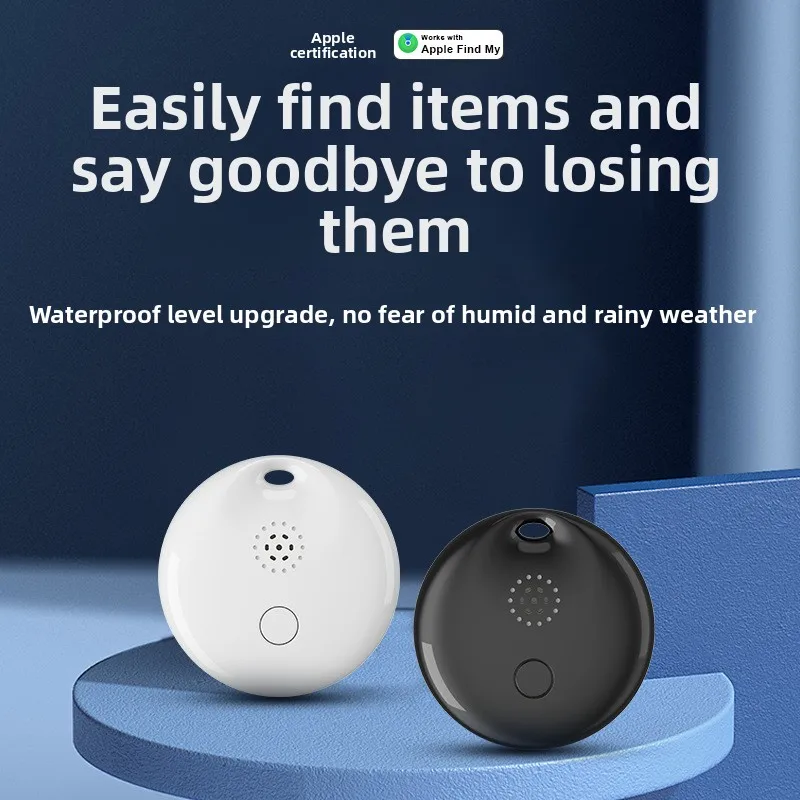 CD Mini Tracking Locator for Airtag IOS Find My Global Search Anti Loss Locator Smart Tag Circular Tracker for Kids Pet Position