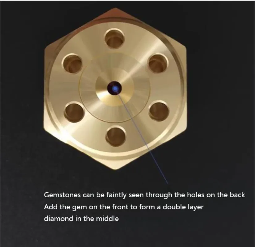 Piezas de electroerosión, guía de alambre de molibdeno de 0,192/0,195mm, guía de diamante de rubí, Panel de placa de enfriamiento para máquina de corte de alambre de velocidad media