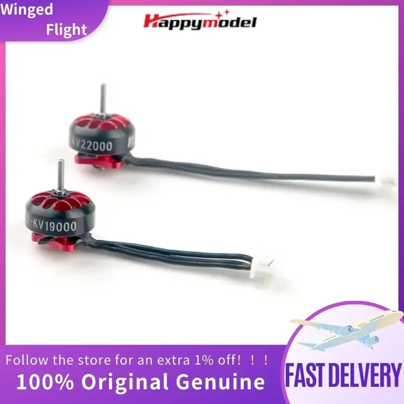 Happymodel EX0802 KV19000 KV22000 1S Brushless Motor for 65mm 75mm 85mm FPV Racing Moblite6 7 Drones