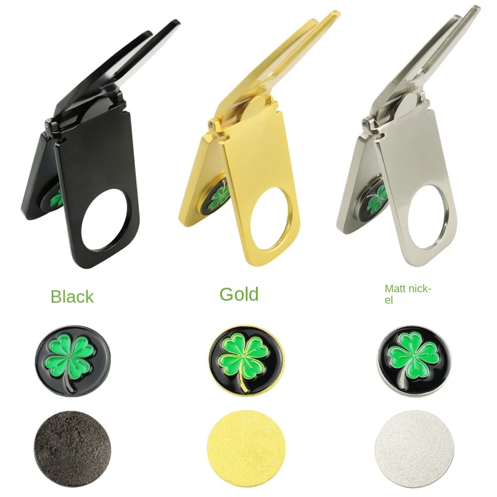 Pitchfork portátil Multipurpose Golf, Pitch Groove Cleaner, Marcador de bola, Putting Green Fork, Clover Divot Tool