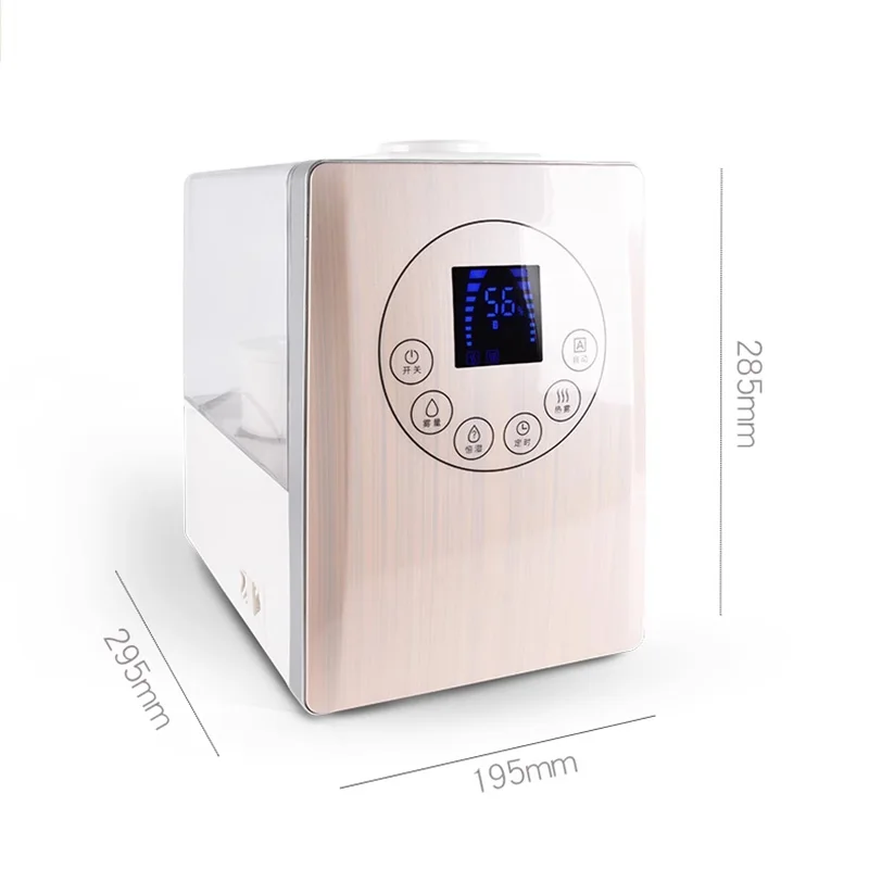 SCK-H061 Umidificadores inteligentes de névoa quente e fria para casa, quarto, sala grande, umidificação rapidamente e uniformemente, 6L