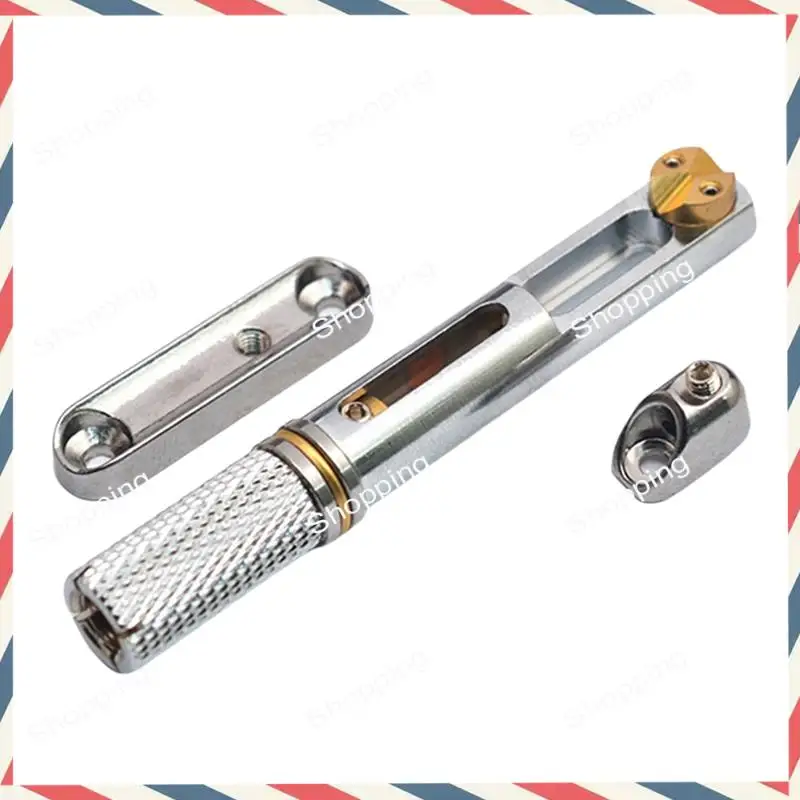 A44M Saddle Headless Electric Guitar Bridge Tailpiece With Wrench For Headless Electric Guitar