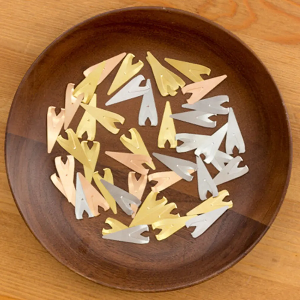 

12pcs Bookmarks Clips Metal Label Clamp For Students Reading Planner Stationery School Office Supplies Decorative Bookmark