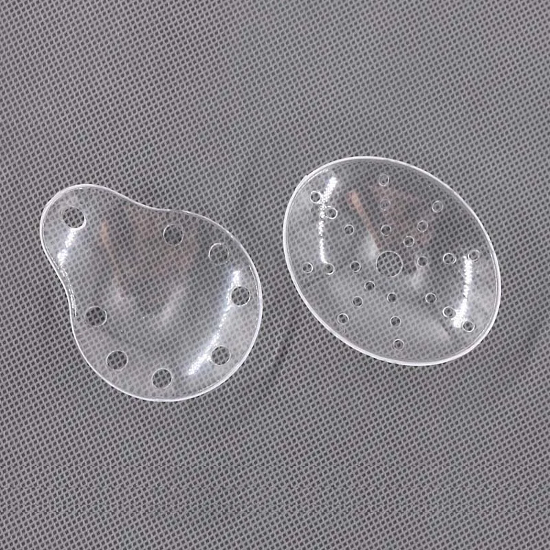 Protezione per gli occhi Scudo per gli occhi Scudo per gli occhi singolo traspirante Scudo per gli occhi trasparente in plastica porosa Scudo per gli occhi ovale oftalmico