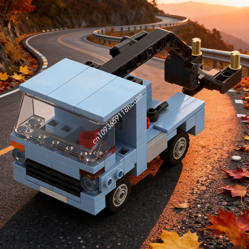 

141 шт. MOC Jp автомобили, модель чемпиона по городу, строительные блоки, строительные блоки, сборка, рождественские подарки, идея «сделай сам», игрушка, кирпич, детский день рождения