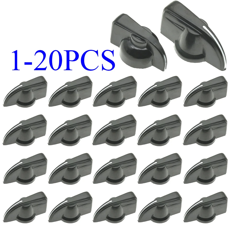  1-20PCS K7-1  K7-2 hole 6mm  Chicken beaks Band switch knob potentiometer knob Bakelite knob cap