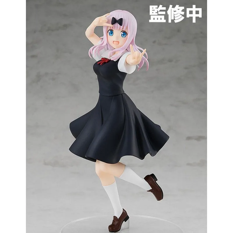 GenuineMiss GSC POP UP PARADE Huiye Wants Me To Confess That Fujiwara Qianhua PVC Painting Finished Product Is about 170mm High.