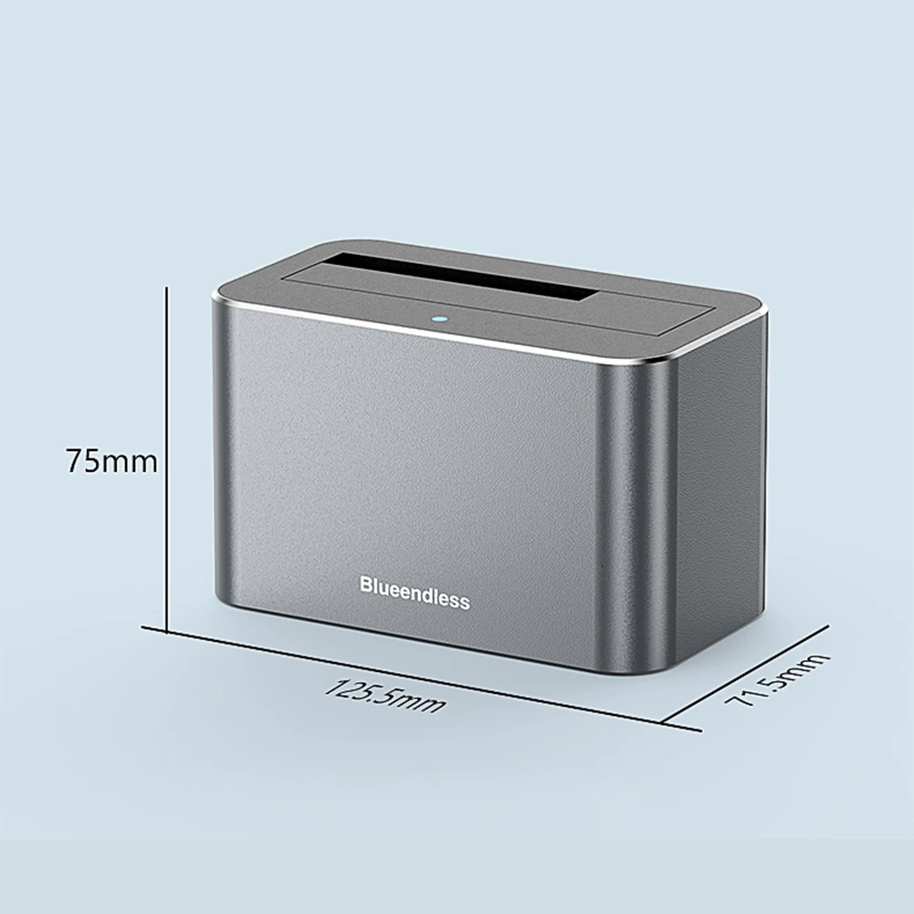 ฮาร์ดไดรฟ์ Dock Reader Converter Docking Station 5Gbps USB ภายนอกดิสก์กล่องสําหรับ 2.5/3.5 นิ้ว SATA/SAS HDD SSD