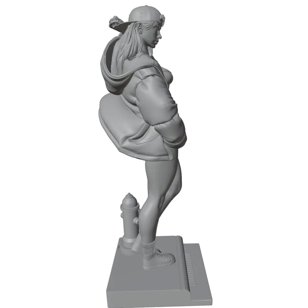 Kit DIY resina 3D para gatos y perros, figura gris - imagen 2