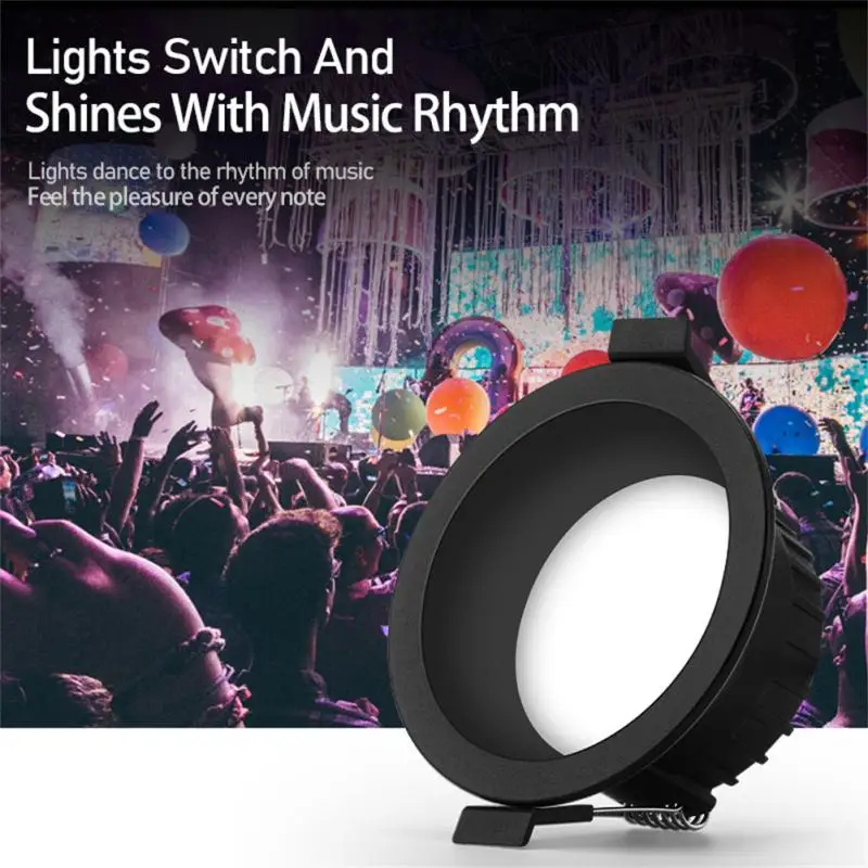 CORUI Tuya Bluetooth 4 polegadas Downlight Inteligente 10/15W Luz LED SmartLife RGB CW + WW Suporte Lâmpada Alexa Google Home Via Bluetooth Hub