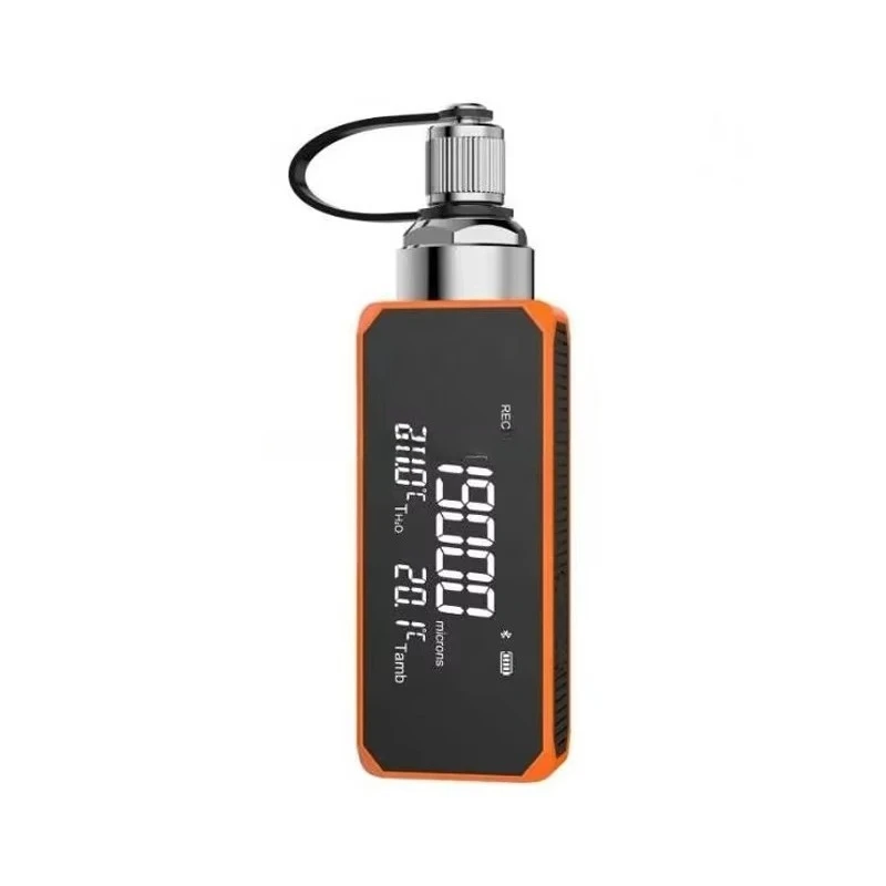 Digital Vacuum Gauge for Refrigeration Maintenance, High Precision HVAC Vacuum Tester for AC Evacuation Diagnostics