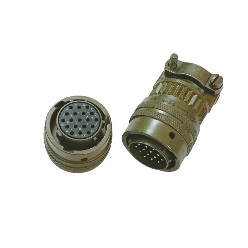 Imagem -03 - Conector Industrial Impermeável Circular Tomada da Aviação Série do Pin P26482 do Pt06e14-19s p sr Pt02e 14-19s 14-19p sr 19