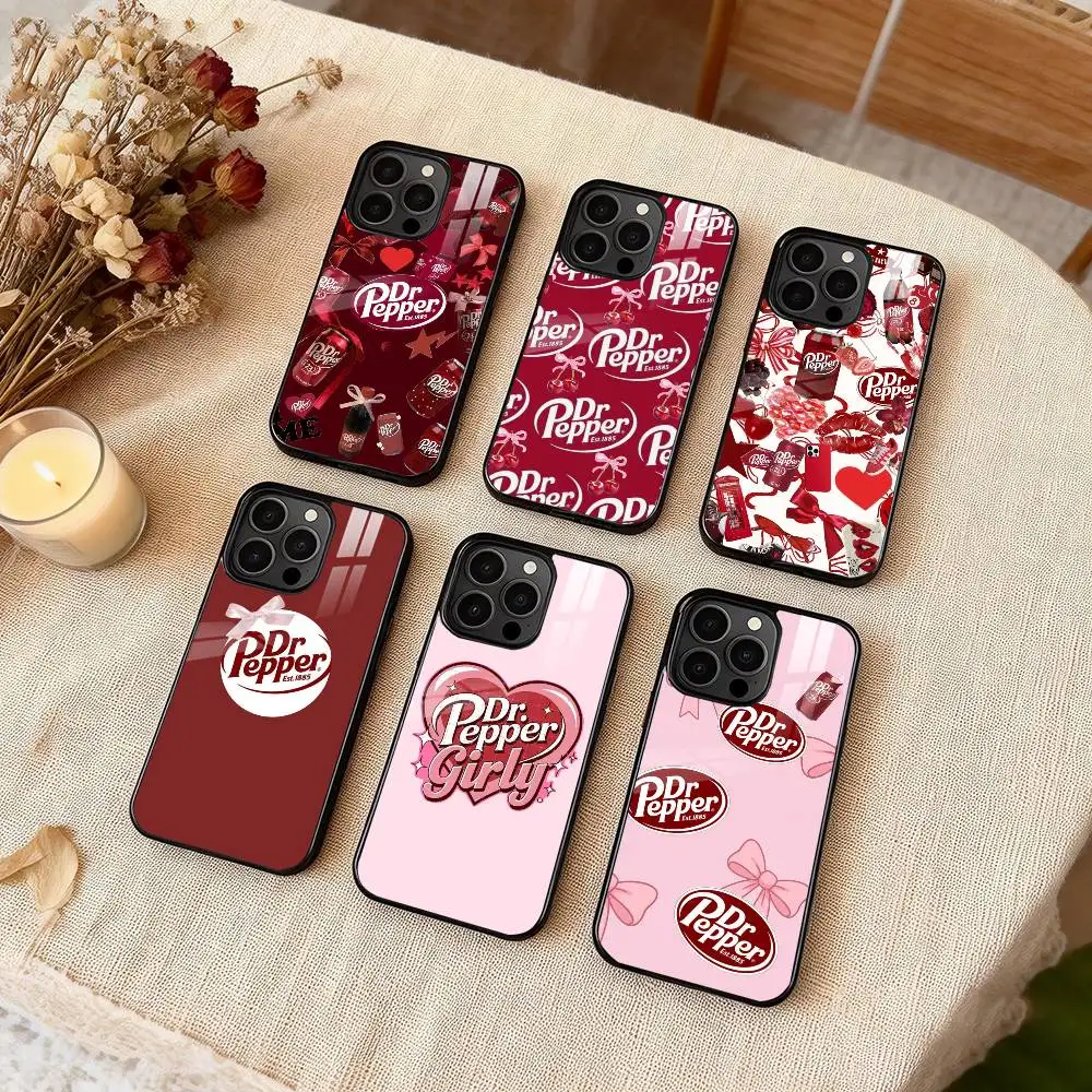 

Cherry Drink Dr Pepper suger Phone Case For iPhone 17,16,15,14,13,12,Plus,Pro,Max For Magsafe Magnetic Wireless Charge