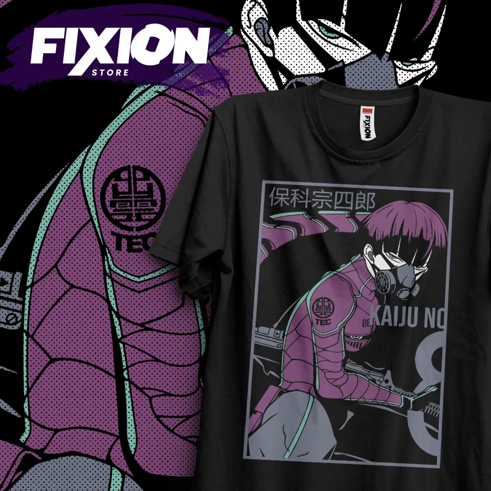Camiseta de Anime Kaiju N ° 8, Soshiro GA, Manga, regalo para amantes del Anime, todas las tallas, algodón