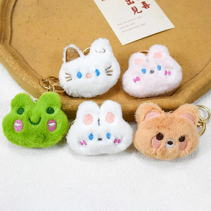 Porte-Clés en Peluche Douce et Mignonne pour Sac à Dos, Breloques Suspendues, Couineur de Beurre, Cadeau Adorable pour Enfant et Petite Amie