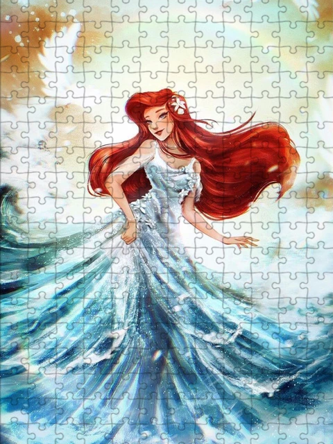 Disney Prinzessin Holz puzzle 300/500/1000 Stück Puzzles handgemachtes Spielzeug für Mädchen Erwachsene Dekompression spiel Sammlung