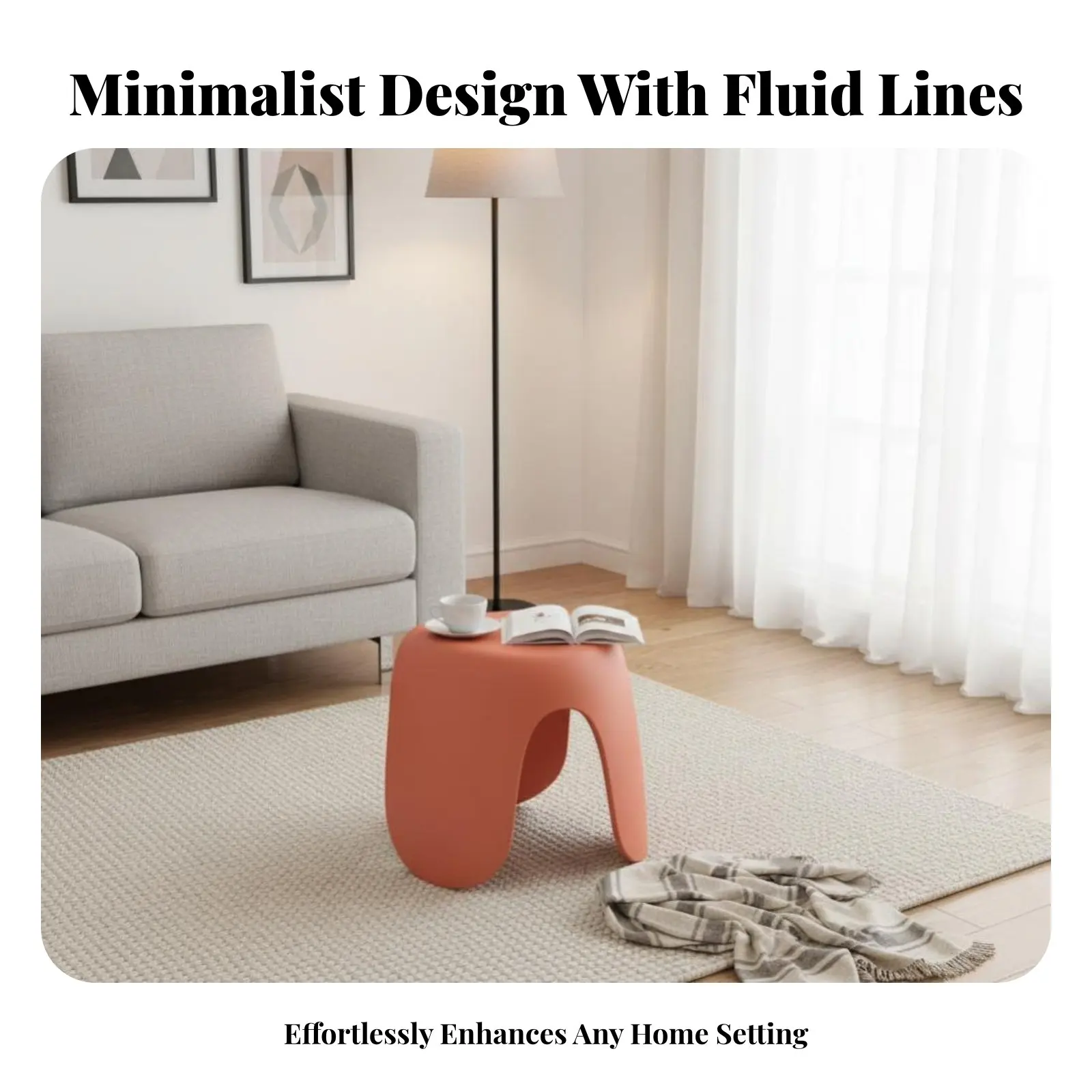 puffShaped Stool multifunctional Household Furniture Modern Design Stable and Sturdy for Children, Homeowners, Bedroom view 3