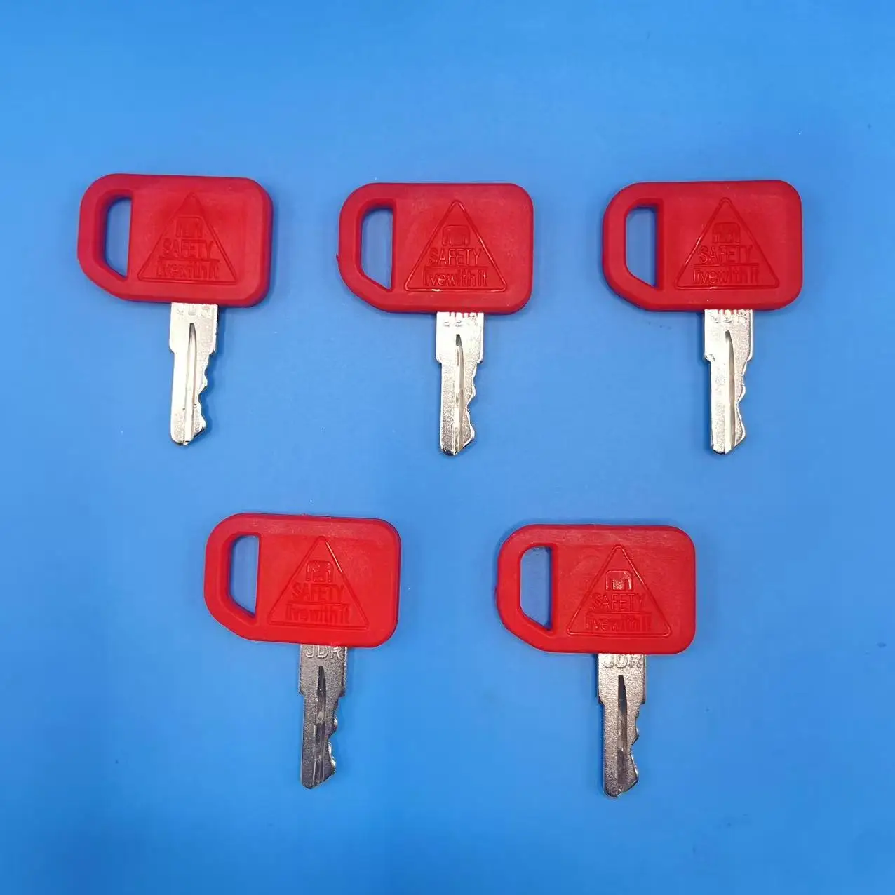 1/5/10 قطعة 652F JDR ترقية مفاتيح الإشعال استبدال معدات البناء الثقيلة مفاتيح البلاستيك والمعادن ل AT195302 AR51481