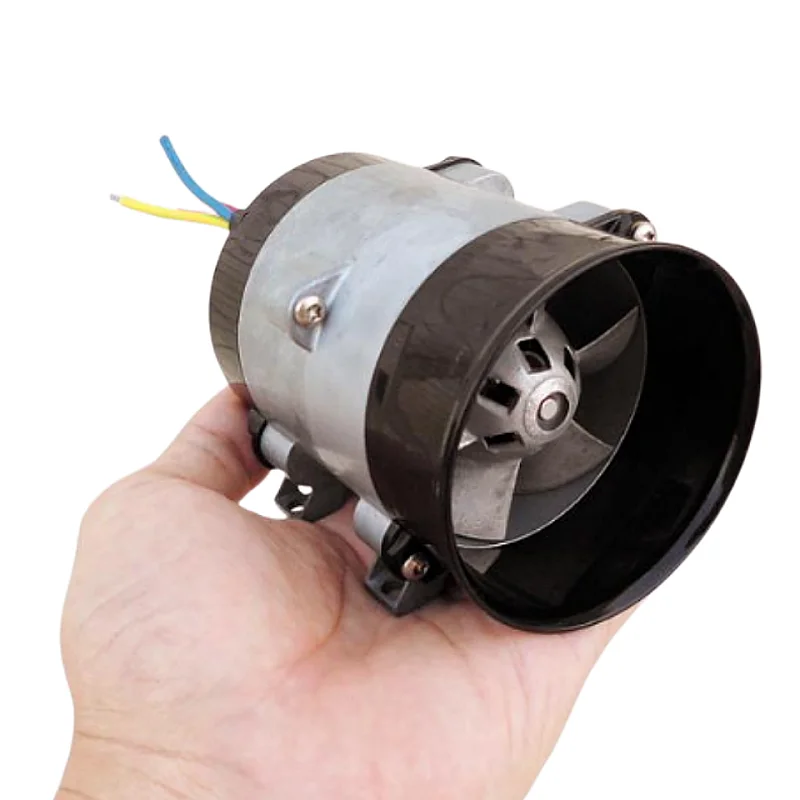 

Super violence draught fan 76mm Ducted Fan 6 Blades with Brushless metal motor kv3100 For model,aerodynamic hovercraft