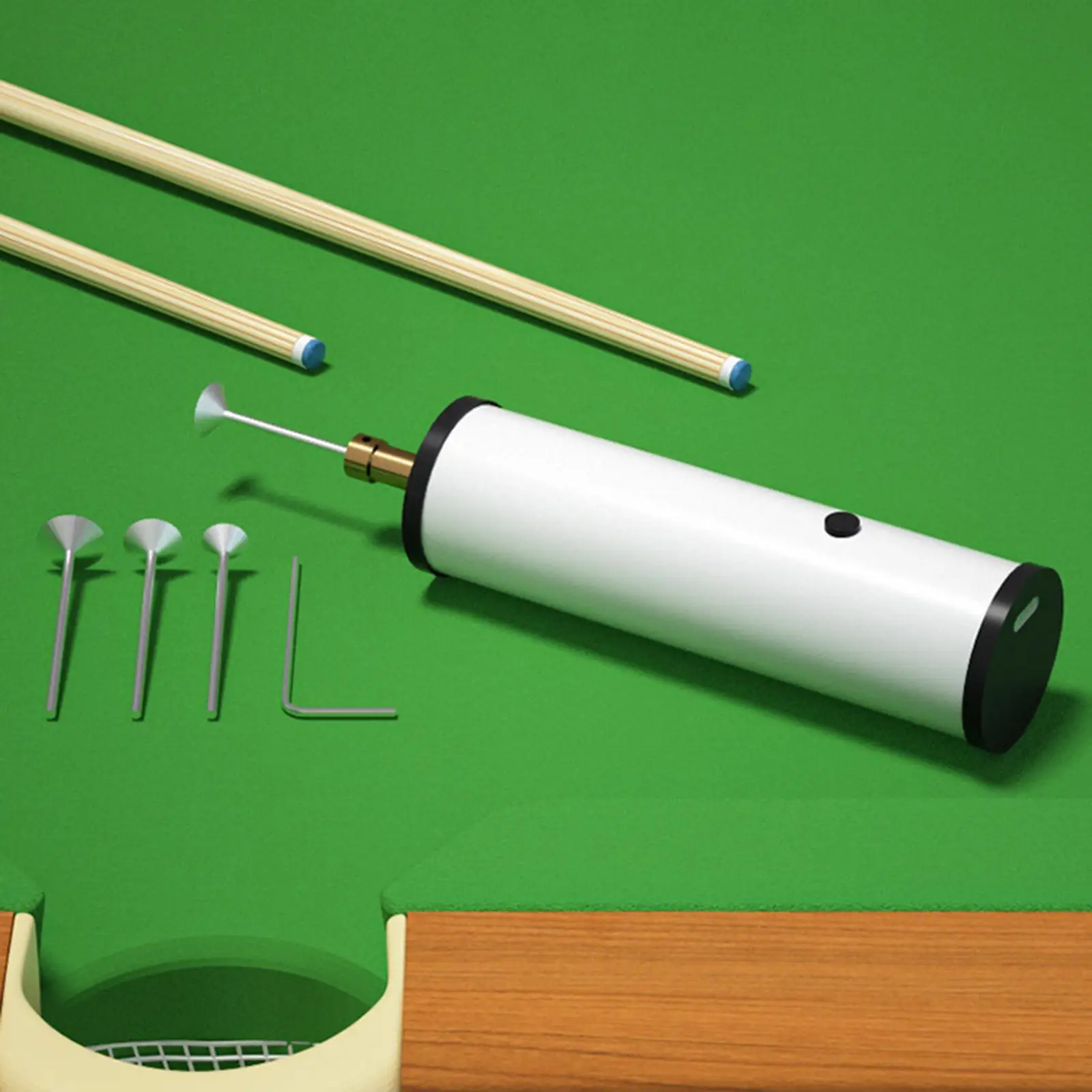 

Electric Pool Cue Tip Shaper Replaceable Grinding Head Billiards Accessories 10-14mm Grinding Head