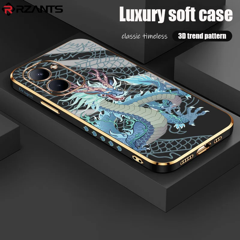 Rzants Case For OPPO Realme GT 2 Neo 3 Master X X7 Pro Narzo 20 30A 50A Find X3 X5 Reno 4 5 6 7 Lite k3 Soft Bright Couple Cover