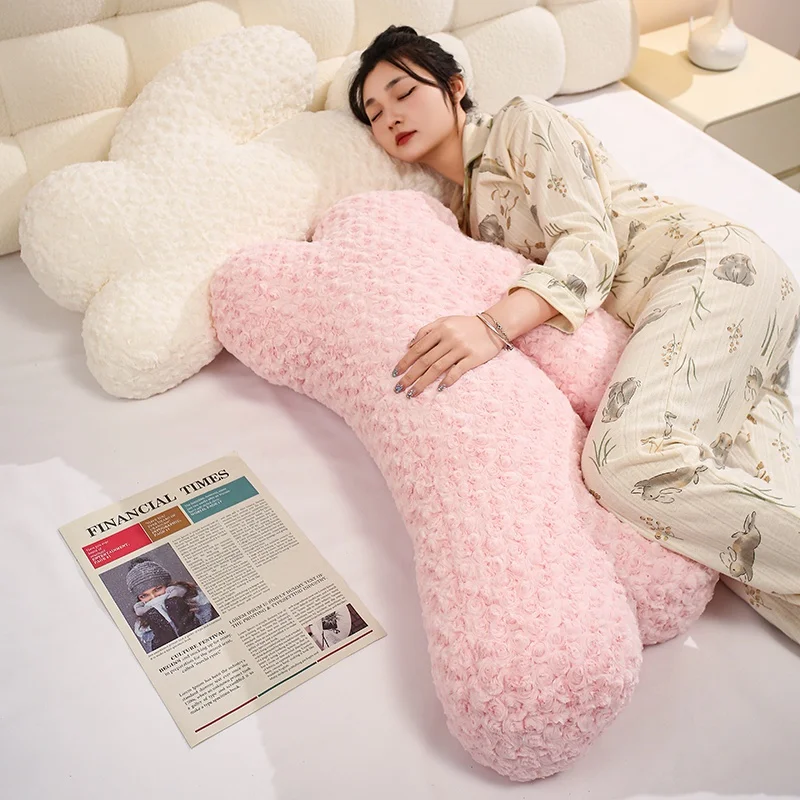 Paashaasvormig sierkussen Zacht gevuld knuffels Springend konijn Knuffels Dierenpop Happy Easter Day Party Decors